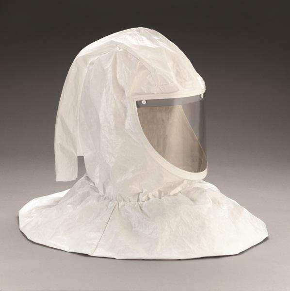 HOOD ASSY,W/COLLAR ANDHARDHAT,TYCHEM QC - Hoods